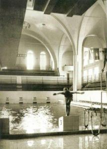 Бассейн в церкви Петрикирхе в советское время