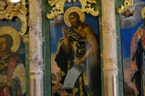 Сампсониевский собор. Иконостас главного придела, образ Иоанна Предтечи (Крестителя)