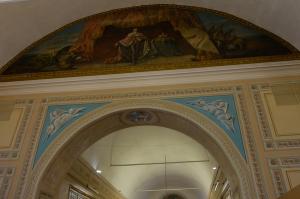 Сампсониевский собор. Роспись с изображением Петра Великого