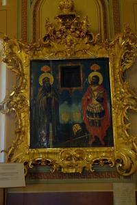 Сампсониевский собор. Икона «Михаил Малеин и Иоанн Воин»