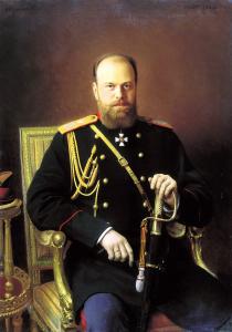 Крамской, И. Н. Портрет Александра III (1886)