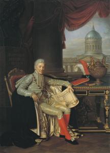 А.Варнек, портрет А.С.Строганова, 1814