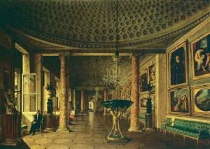 И. Никитин, Картинная галерея в Строгановском дворце, 1832
