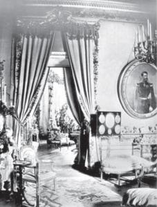 Строгановский дворец, Проходная гостиная, фото 1865