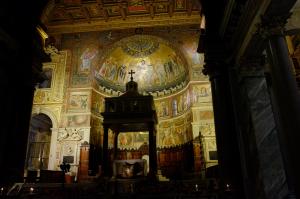 Церковь Санта-Мария-ин-Трастевере, Рим, Италия