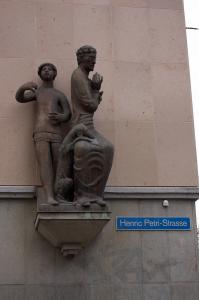 Скульптура Александра Цшокке, Базель, Швейцария