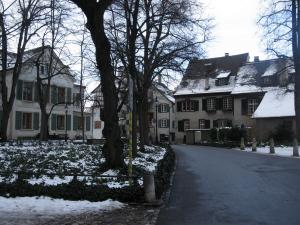 Площадь Leonhardskirchplatz, Базель, Швейцария