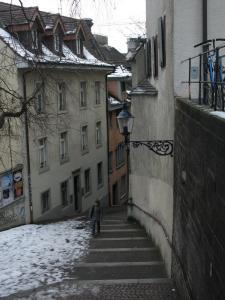Лестница к церкви Св. Леонарда, Базель, Швейцария