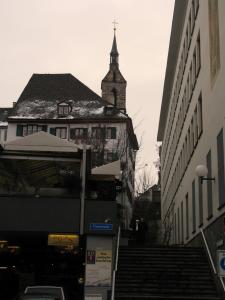 Переулок Kellergaesslein, Базель, Швейцария