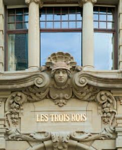 Здание банка, ныне часть отеля Les Trois Rois