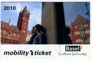 Карточка Mobility Ticket на бесплатный проезд, Базель, Швейцария