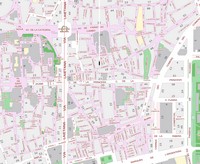 Карта центра Барселоны (Рибера)