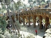 Парк Гуэля, Барселона, Испания
