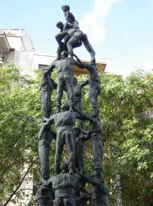Памятник кастельс на Новой Рамбле, Таррагона, Испания