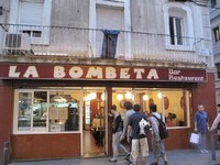 Квартал Барселонета, тапас-бар La Bombeta