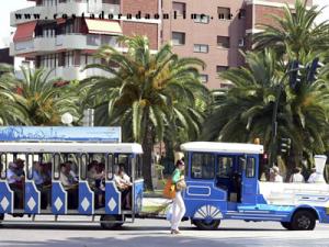 Туристические паровозик в Салоу, Испания