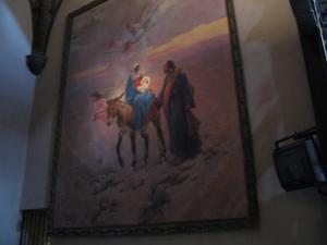 Базилика Монсеррат, капелла с картиной «Бегство в Египет»