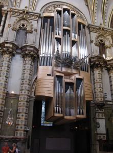 Базилика Монсеррат, новый орган