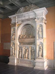 Монастырь Монсеррат, надгробие Берната II Виламари