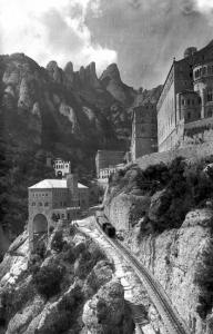 Монастырь Монсеррат в 1950-е гг.