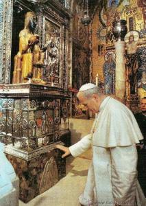 Монастырь Монсеррат, визит Иоанна Павла II