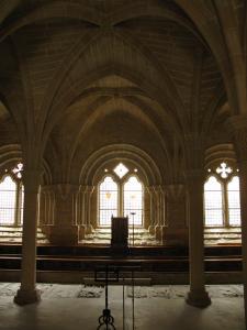 Зал капитула монастыря Поблет, Каталония, Испания