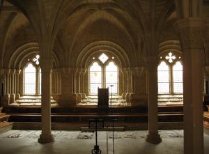 Зал капитула монастыря Поблет, Каталония, Испания