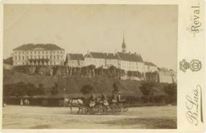 Холм Тоомпеа в Ревеле (Таллине), фотография ок. 1898 года