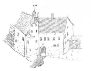 Дом наместника в Выборгском замке в начале XVII века, реконструкция