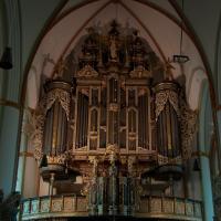 Орган в церкви Св.Иоганна (Иоганнескирхе) в Люнебурге, Германия