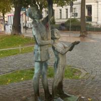 Скульптура в Шверине, Германия